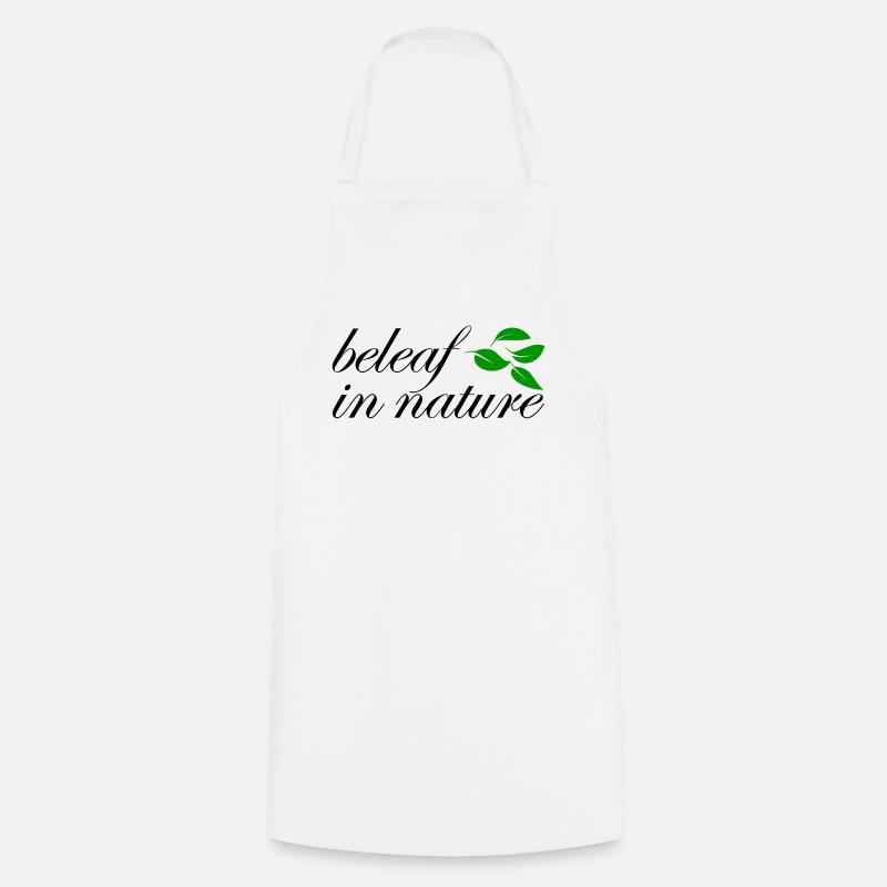 beleaf in nature - Kochschürze - Weiß