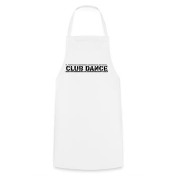 Club Dance - Cooking Apron - white - Front - AI Model Male 185 dark (185cm)