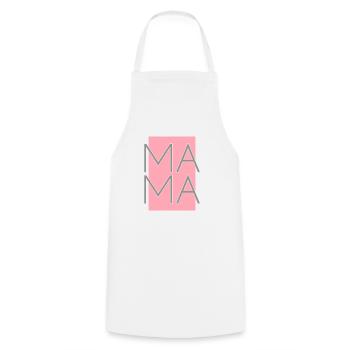 Maman - Tablier de cuisine - blanc - Devant - AI Model Male 185 dark (185cm)