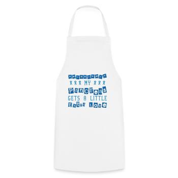 Diabetic Pancreas Diabetes Awareness - Cooking Apron - white - Front - AI Model Male 185 dark (185cm)