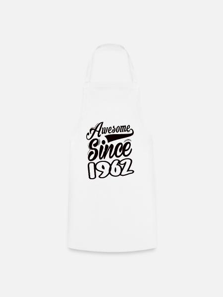 Awesome Since 1962 - Kochschürze - Weiß