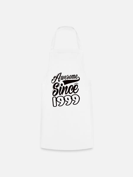Awesome Since 1999 - Kochschürze - Weiß