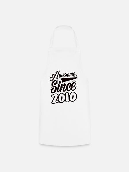 Awesome Since 2010 - Kochschürze - Weiß