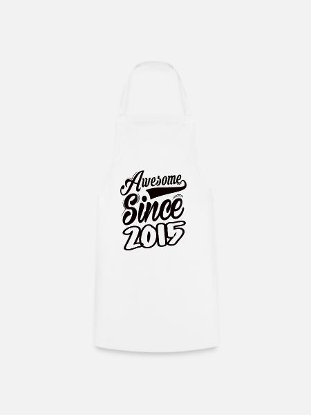 Awesome Since 2015 - Kochschürze - Weiß