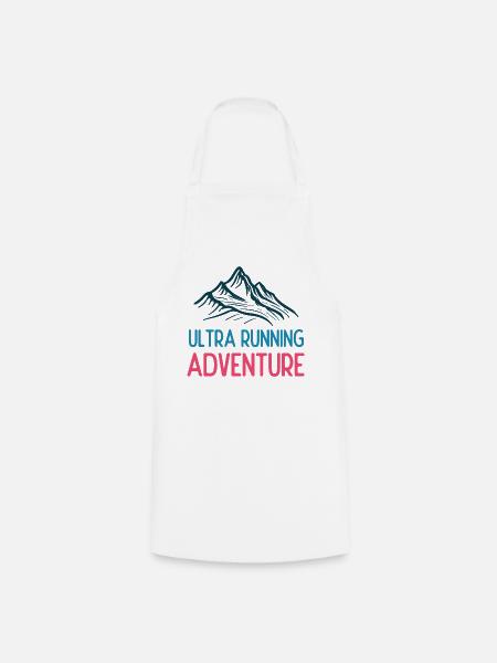 Ultra Running Advrenture - Kochschürze - Weiß