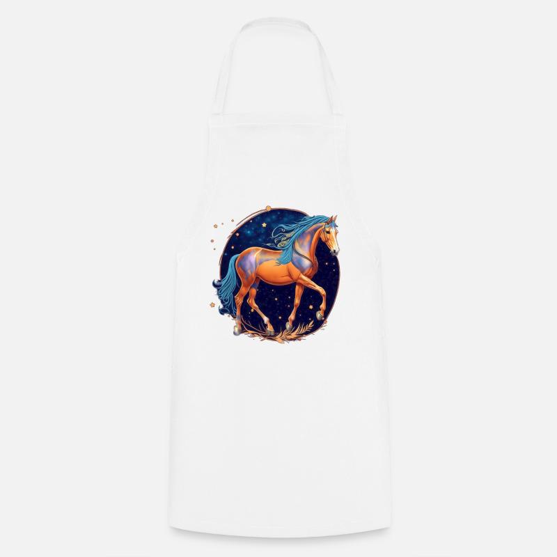 blockedTitle - Cooking Apron - white