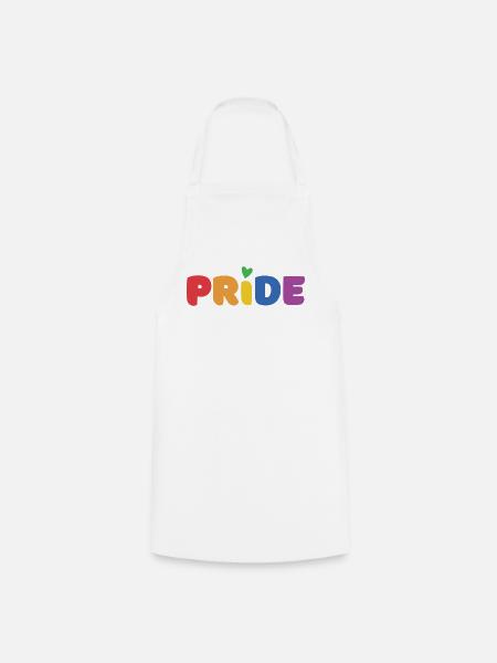 LGBTQ+ Stolz - Kochschürze - Weiß