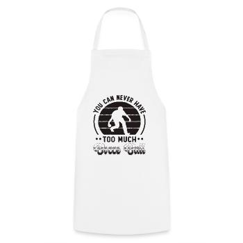Vous ne pouvez jamais avoir de pétanque boule joueur de pétanque - Tablier de cuisine - blanc - Devant - AI Model Male 185 dark (185cm)
