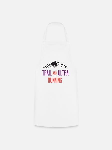 Trail- und Ultraläufe - Kochschürze - Weiß