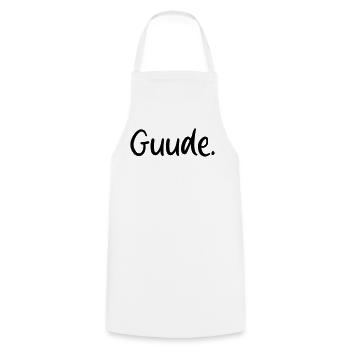 Guude - Kochschürze - Weiß - Vorne - AI Model Male 185 dark (185cm)