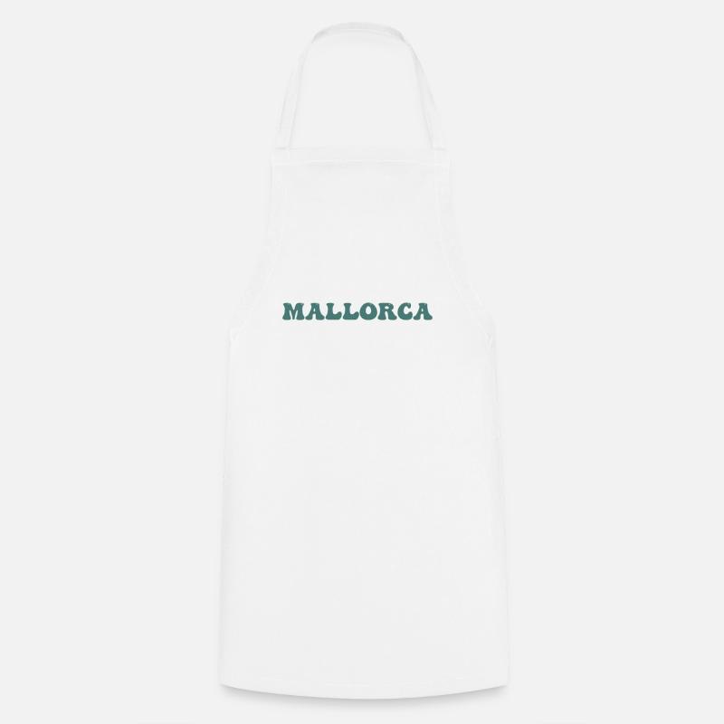 Mallorca - Kochschürze - Weiß