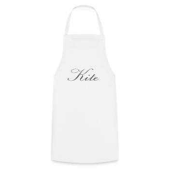 kite - Cooking Apron - white - Front - AI Model Male 185 dark (185cm)