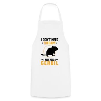 Just need gerbil rodent Gerbil - Cooking Apron - white - Front - AI Model Male 185 dark (185cm)
