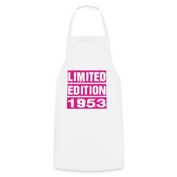 Édition limitée 1953 - Tablier de cuisine - blanc - Devant - AI Model Male 185 dark (185cm)