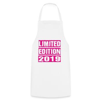 Édition limitée 2019 - Tablier de cuisine - blanc - Devant - AI Model Male 185 dark (185cm)