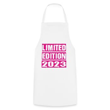 Édition limitée 2023 - Tablier de cuisine - blanc - Devant - AI Model Male 185 dark (185cm)