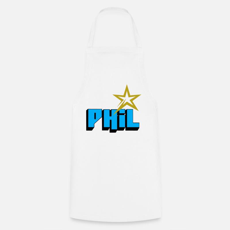 Phil - Cooking Apron - white