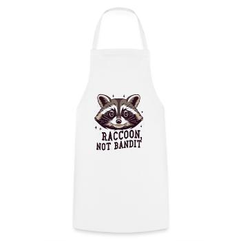 Waschbär Waschbär Baby Raccoon Not Bandit - Cooking Apron - white - Front - AI Model Male 185 dark (185cm)