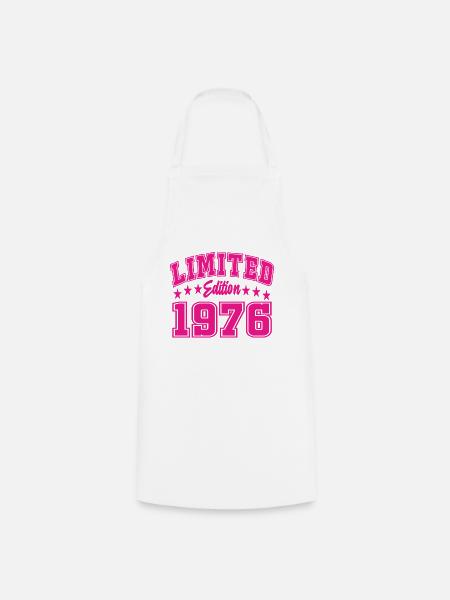 Limited Edition 1976 - Kochschürze - Weiß