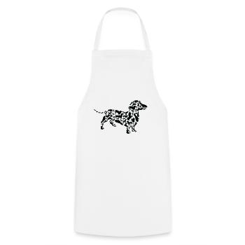 Dachshund Dog Dachshund Mom Dachshund Dad - Cooking Apron - white - Front - AI Model Male 185 dark (185cm)