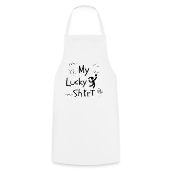 Beach Volleyball Players Volleyball Players - Cooking Apron - white - Front - AI Model Male 185 dark (185cm)