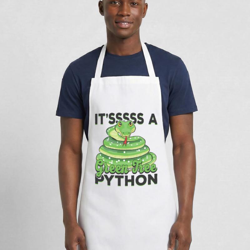 c’est un python arborescent vert Tablier de cuisine