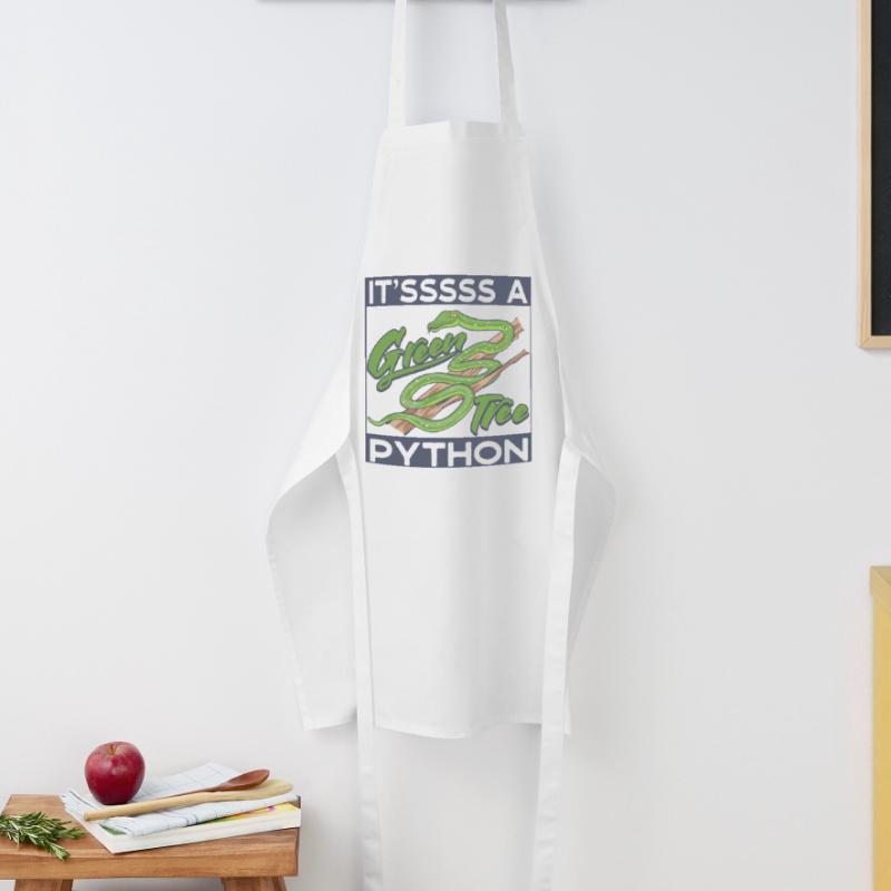 c’est un python arborescent vert Tablier de cuisine