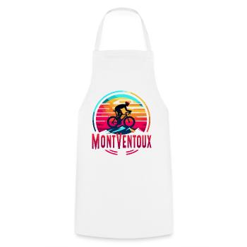 Mont Ventoux: An Epic Bike Challenge - Cooking Apron - white - Front - AI Model Male 185 dark (185cm)