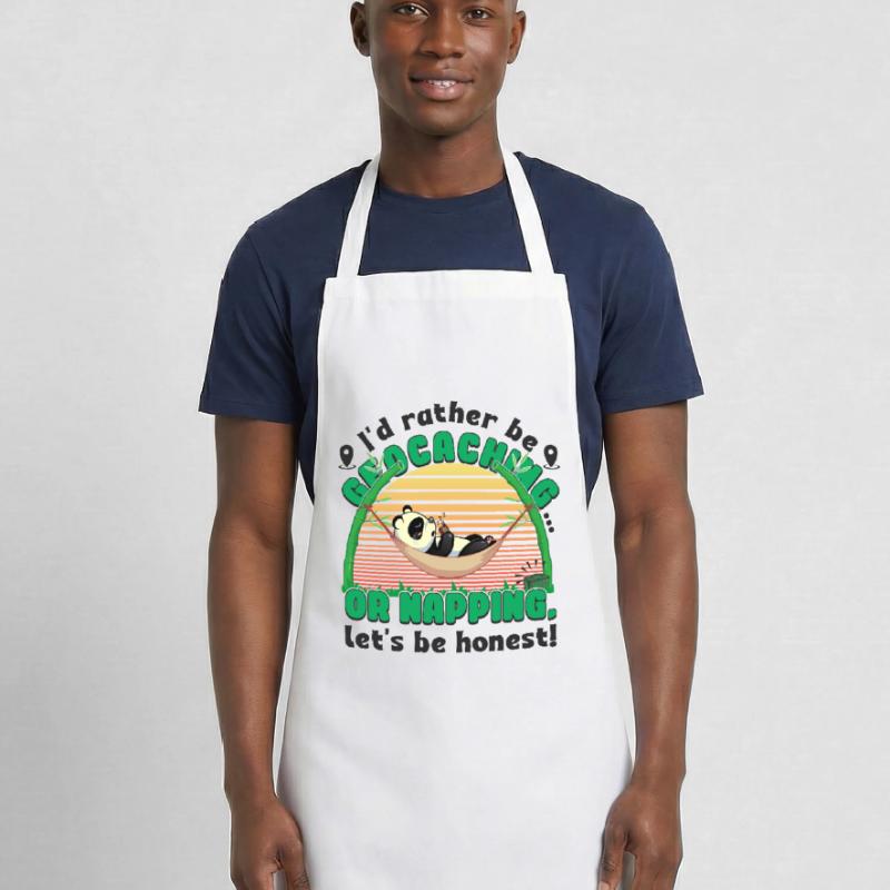 Geocaching ... oder ein Nickerchen, seien wir ehrlich! Kochschürze