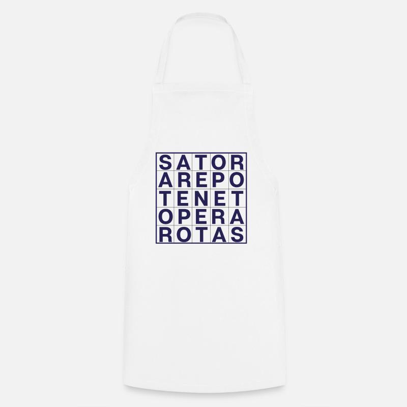 Sator-Rotas - Cooking Apron - white