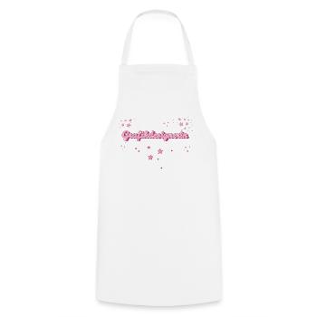 Illustrator Abschluss-Geschenk Grafikdesignerin - Kochschürze - Weiß - Vorne - AI Model Male 185 dark (185cm)