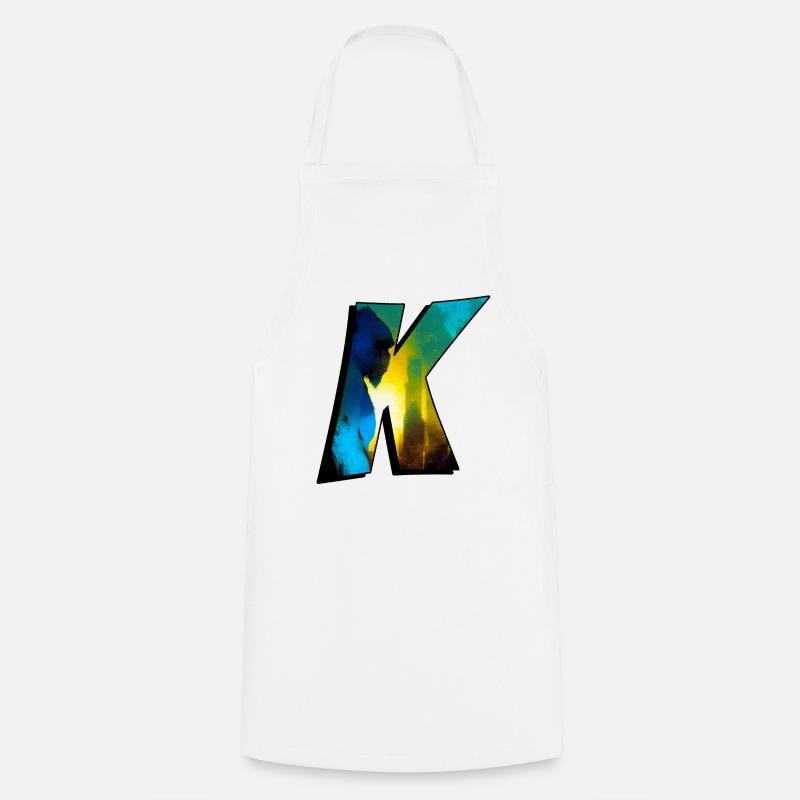 Gorille 01 - K2 - Tablier de cuisine - blanc