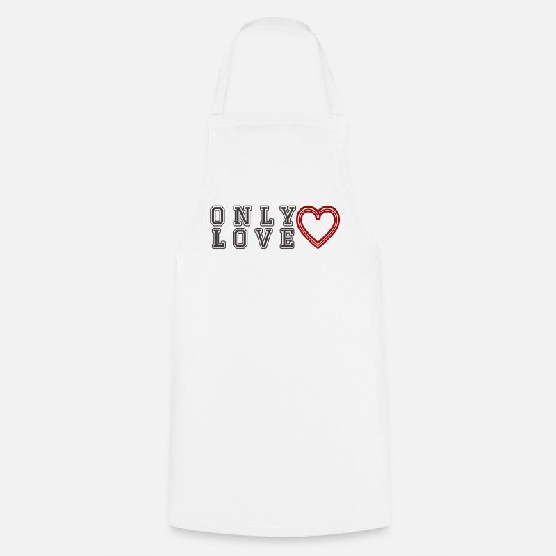 Seulement L - Tablier de cuisine - blanc