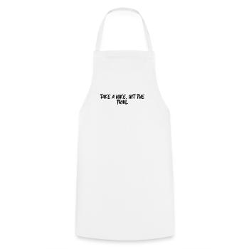 Randonnée - Faites une randonnée, partez sur les sentiers - Tablier de cuisine - blanc - Devant - AI Model Male 185 dark (185cm)