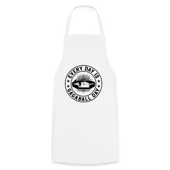 Funny Gagaball Quotes - Every Day Is Gagaball Day - Cooking Apron - white - Front - AI Model Male 185 dark (185cm)