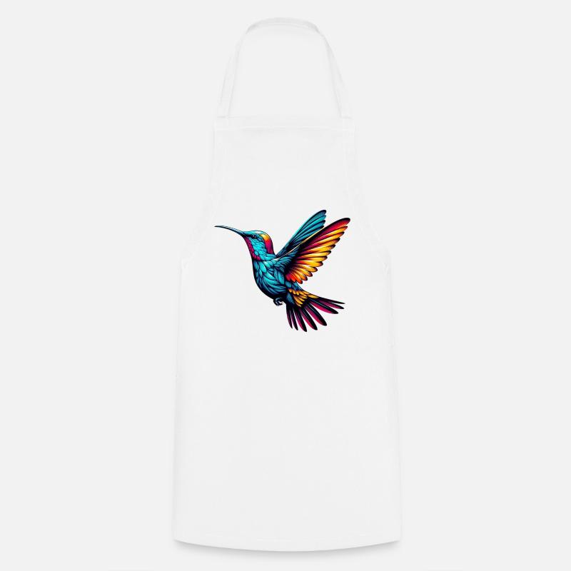 Kolibri - Kochschürze - Weiß