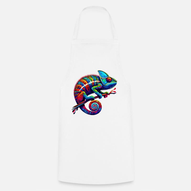Caméléon - Tablier de cuisine - blanc