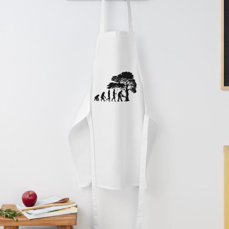 Lumberjack Tree Evolution sciure de bois Tablier de cuisine