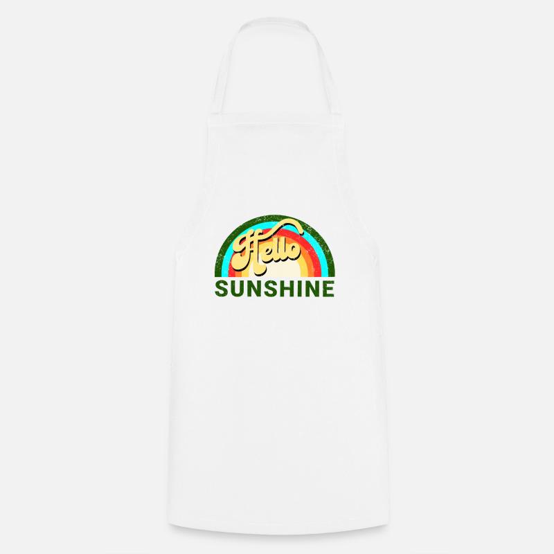 hello sunshine - Cooking Apron - white