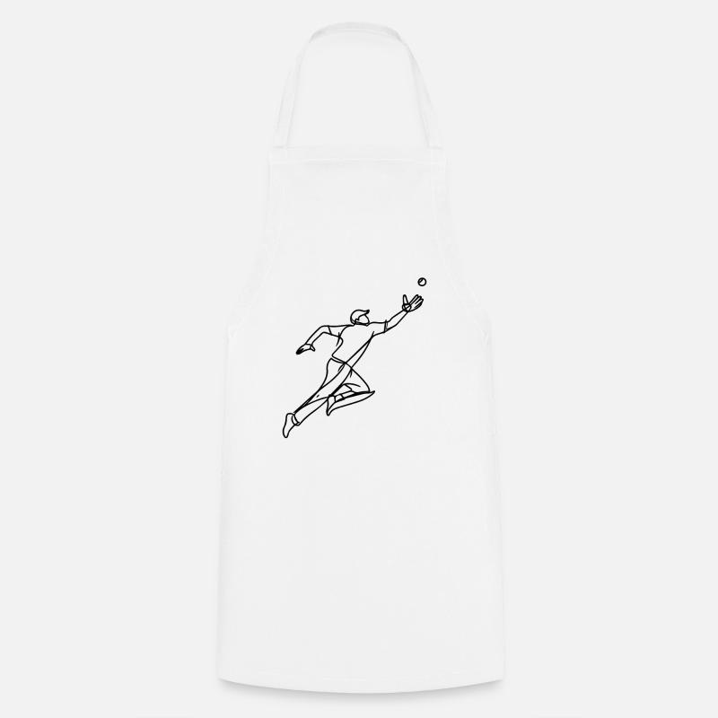 Cricket Keeper - Cooking Apron - white