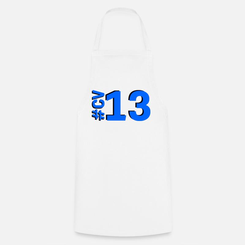 CV13 - Tablier de cuisine - blanc