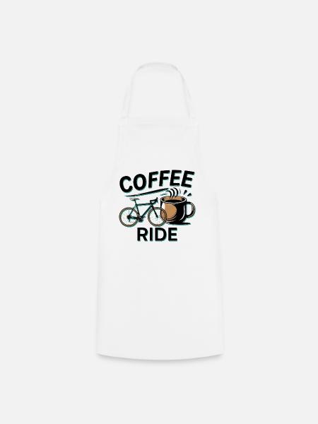 Kaffeezyklus Städtebau - Kochschürze - Weiß
