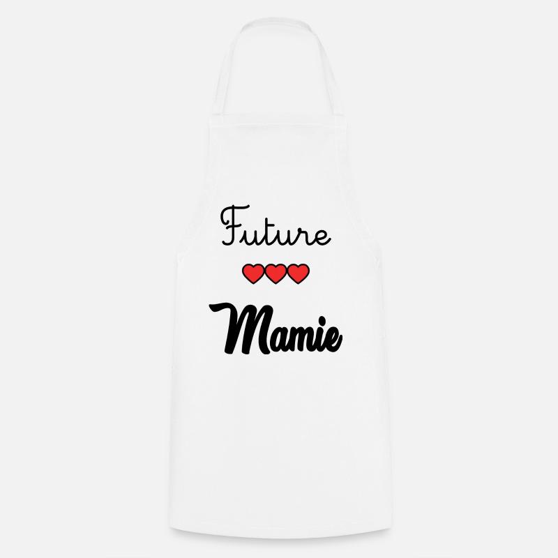 FUTURE MAMIE - Tablier de cuisine - blanc