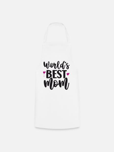 Die beste Mutter der Welt - Kochschürze - Weiß