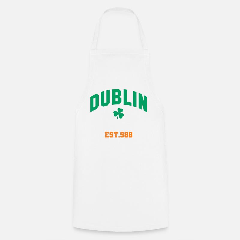 Dublin - Irlande - Tablier de cuisine - blanc