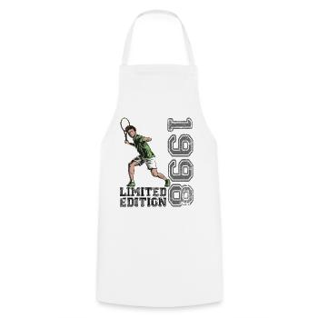 Édition limitée 1998 Édition limitée Tennis - Tablier de cuisine - blanc - Devant - AI Model Male 185 dark (185cm)