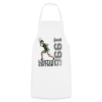 Édition limitée 1996 Édition limitée Tennis - Tablier de cuisine - blanc - Devant - AI Model Male 185 dark (185cm)