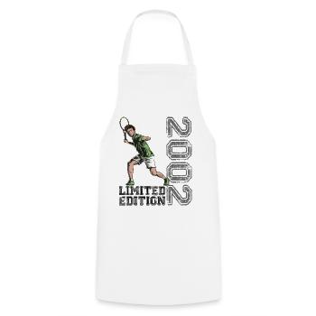 Édition Limitée 2002 Édition Limitée Tennis - Tablier de cuisine - blanc - Devant - AI Model Male 185 dark (185cm)
