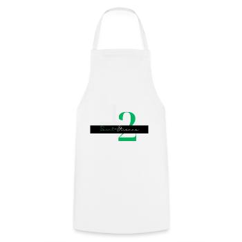 Saint-étienne - cadeau - hollywood - Tablier de cuisine - blanc - Devant - AI Model Male 185 dark (185cm)