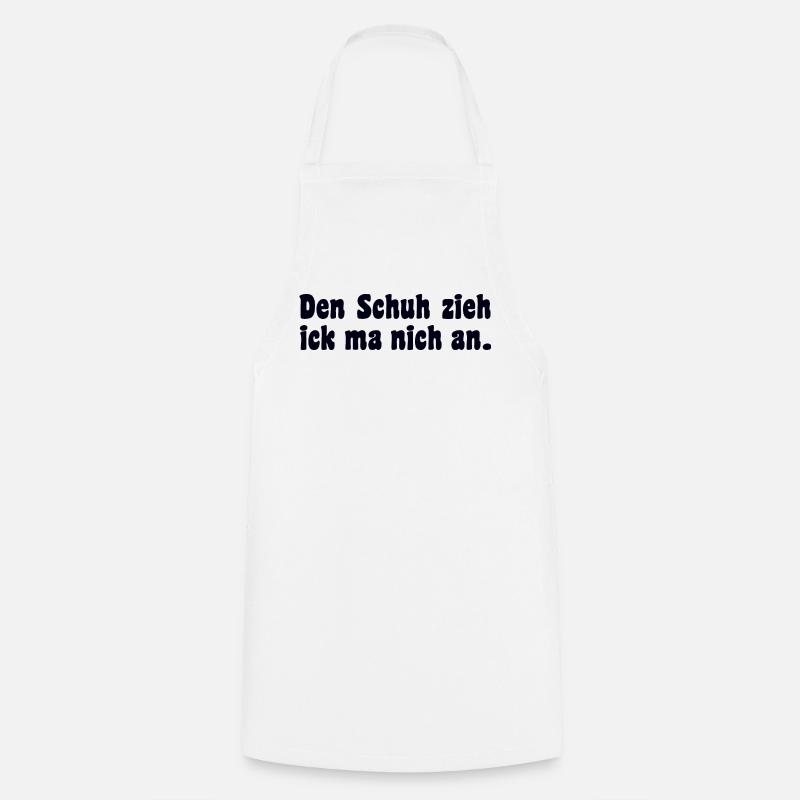 Berliner Dialekt Spruch - Kochschürze - Weiß